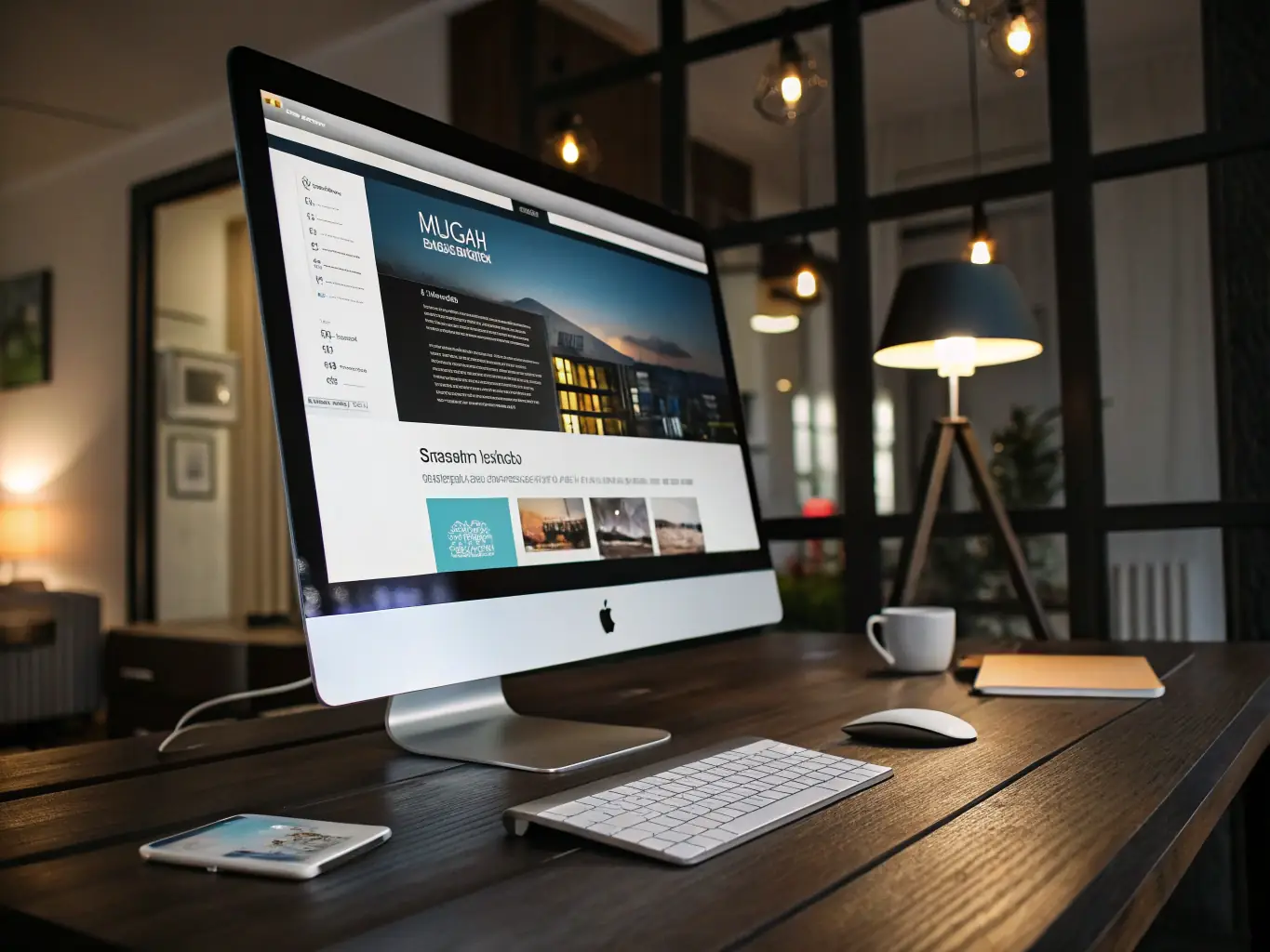 A modern, responsive website design showcasing a clean layout and engaging user interface, reflecting ERX DIGITAL's commitment to creating visually appealing and high-performing websites.